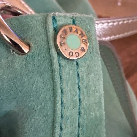 Tiffany & Co. Aqua and Silver Tote Bag Set - Picture 7 of 16